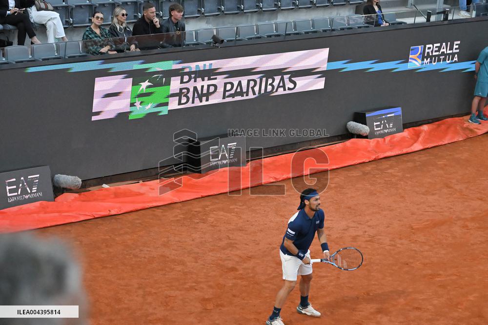 Francesco Totti with his partner Noemi Bocchi and his children Chanel and Cristian