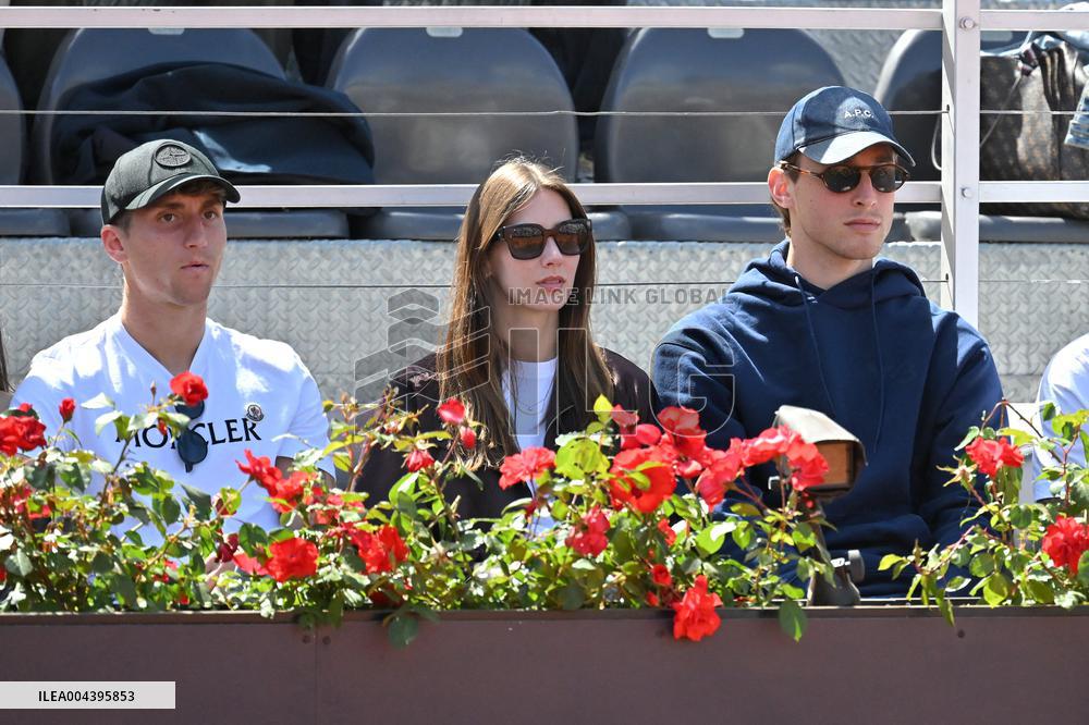 Edoardo Bove with his girlfriend Martina Durham