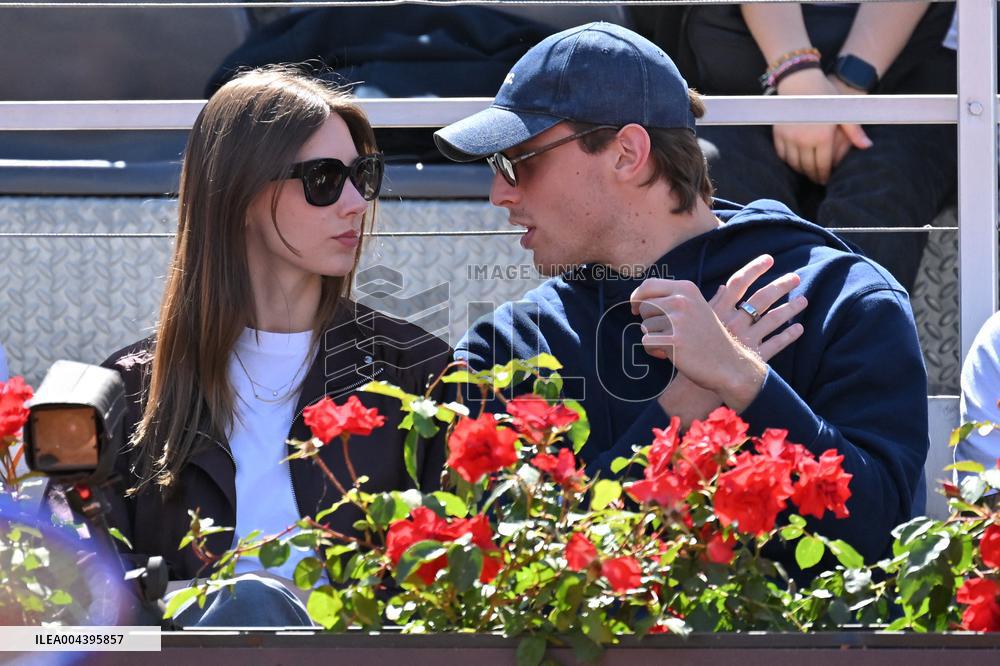 Edoardo Bove with his girlfriend Martina Durham