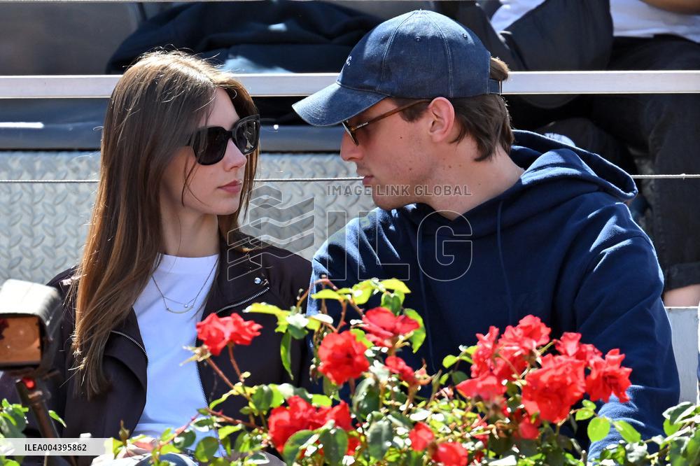 Edoardo Bove with his girlfriend Martina Durham
