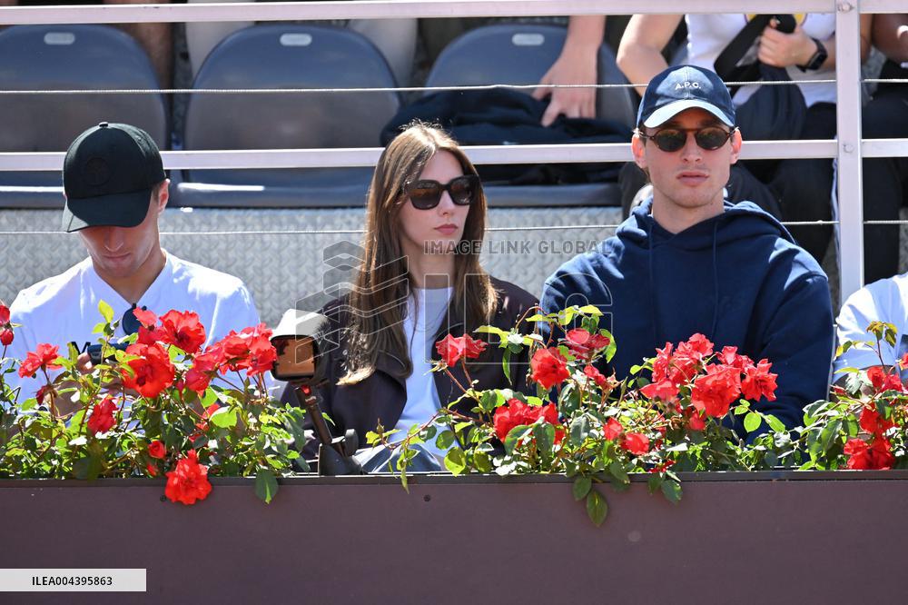 Edoardo Bove with his girlfriend Martina Durham