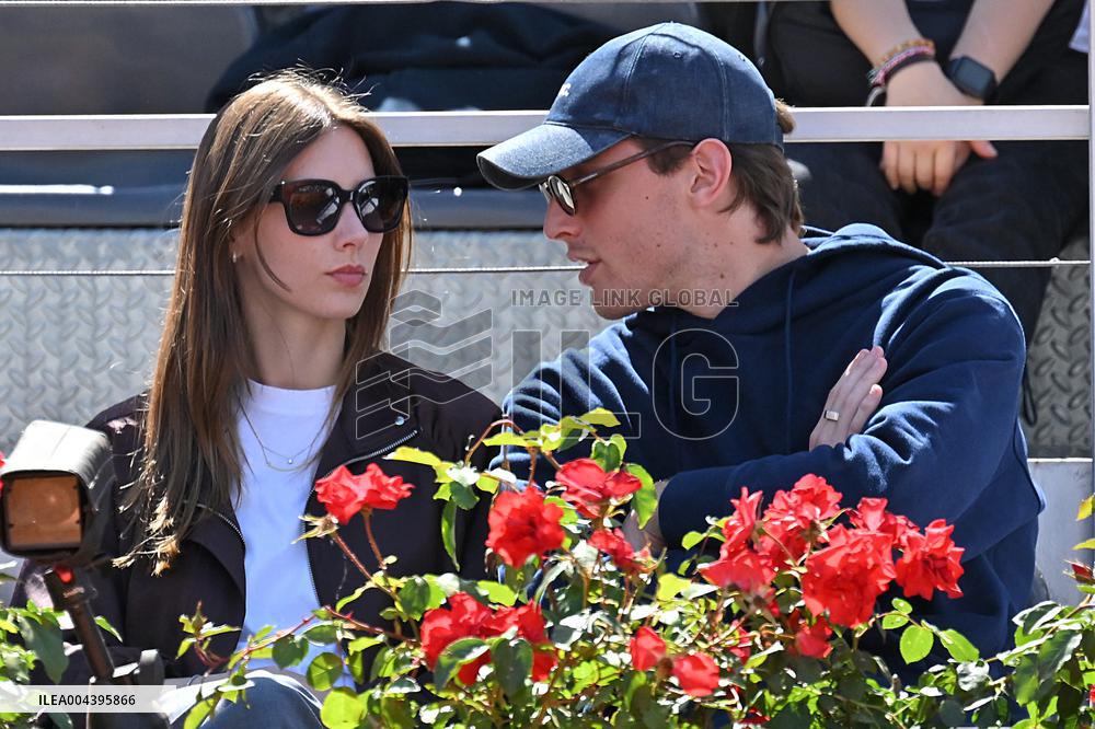 Edoardo Bove with his girlfriend Martina Durham
