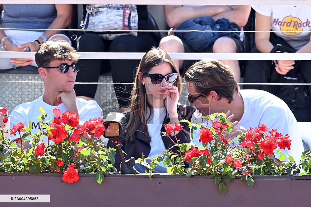 Edoardo Bove with his girlfriend Martina Durham