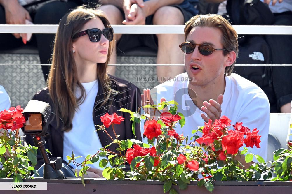 Edoardo Bove with his girlfriend Martina Durham
