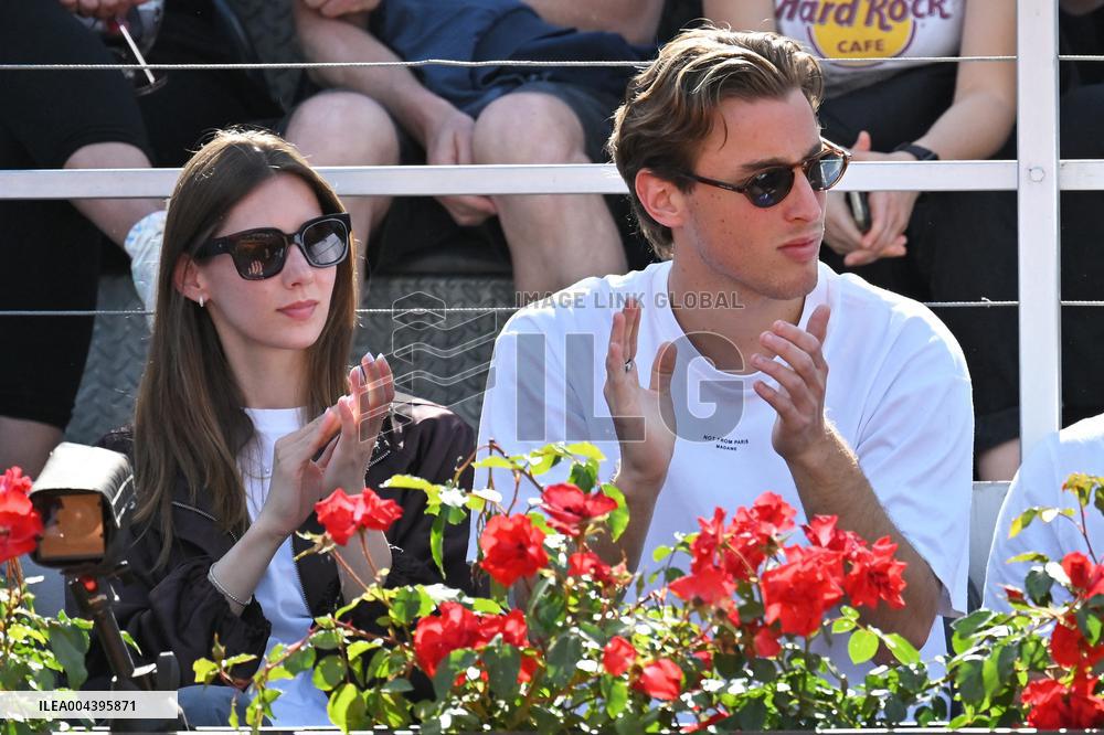 Edoardo Bove with his girlfriend Martina Durham