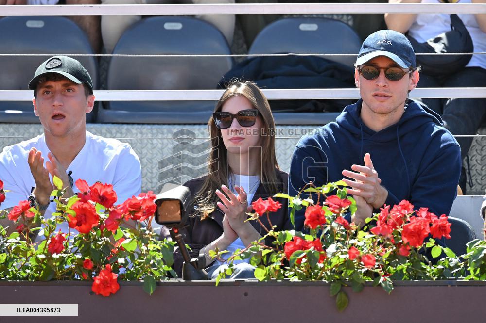 Edoardo Bove with his girlfriend Martina Durham