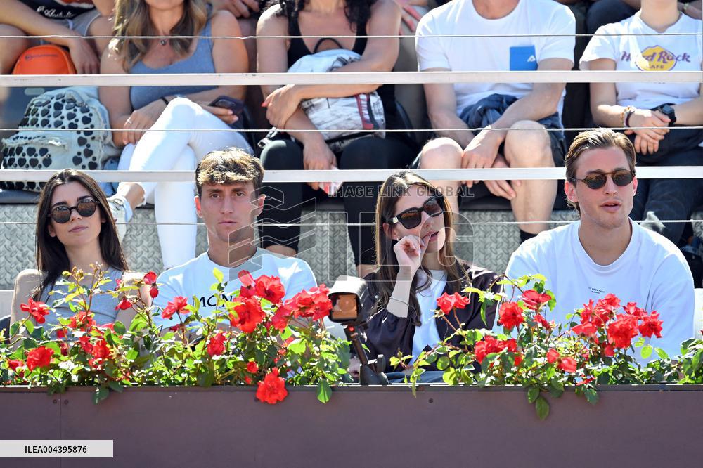 Edoardo Bove with his girlfriend Martina Durham