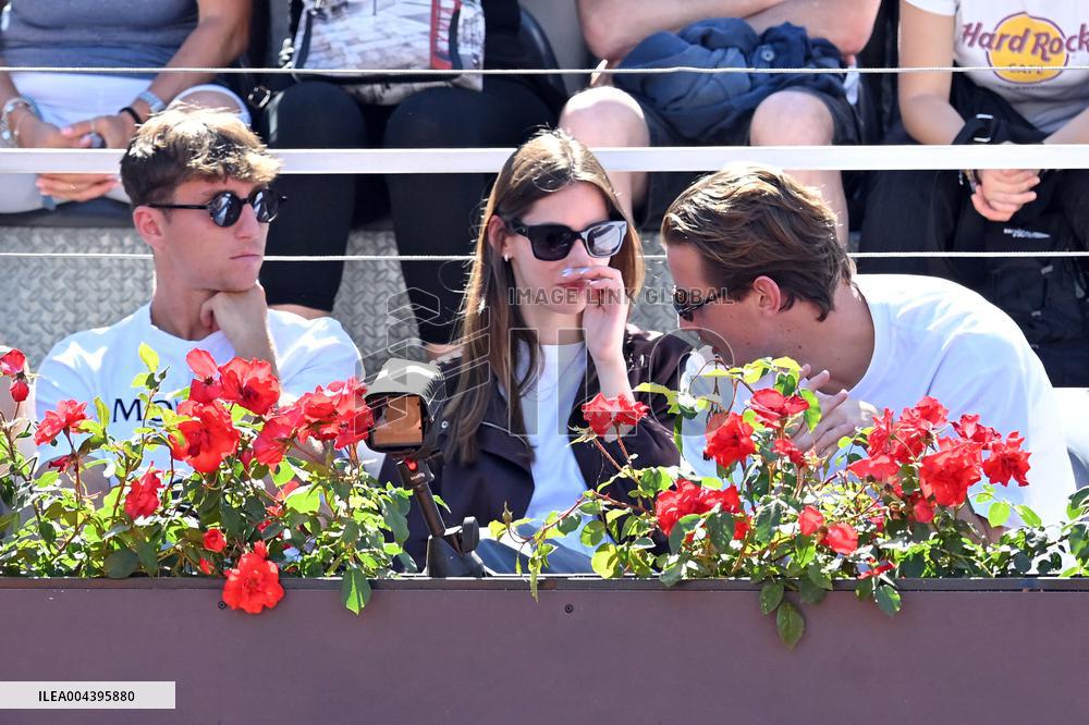 Edoardo Bove with his girlfriend Martina Durham