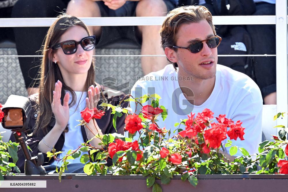 Edoardo Bove with his girlfriend Martina Durham