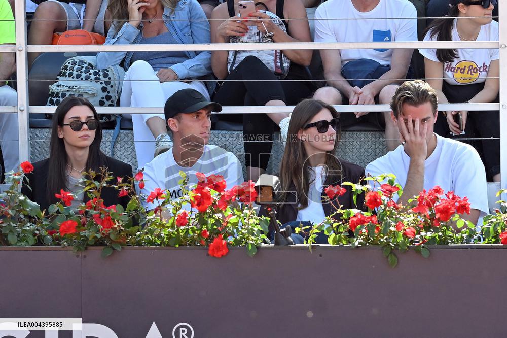 Edoardo Bove with his girlfriend Martina Durham