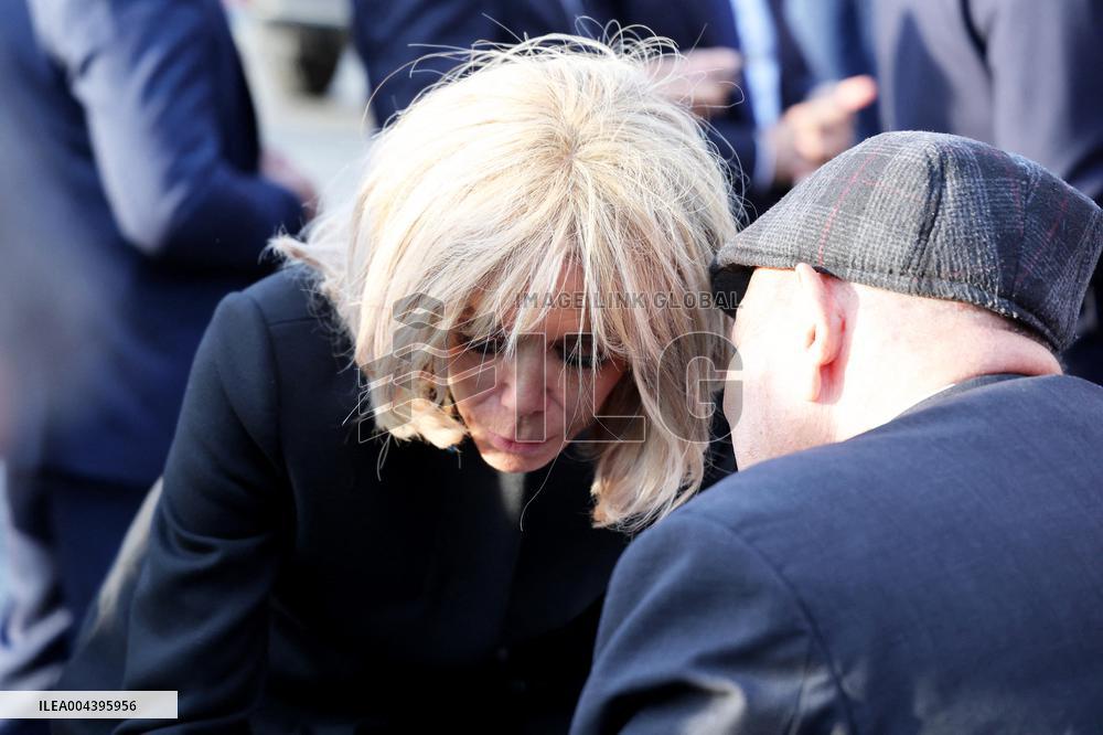 President Macron At Tomb Of The Unknown Soldier Ceremony - Paris