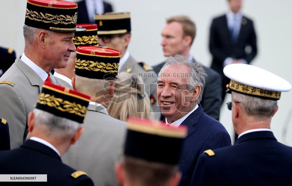 President Macron At Tomb Of The Unknown Soldier Ceremony - Paris