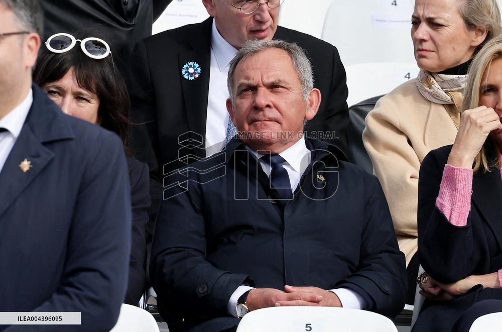President Macron At Tomb Of The Unknown Soldier Ceremony - Paris