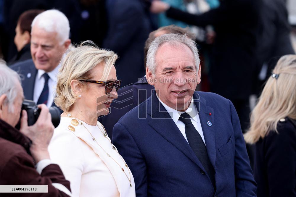 President Macron At Tomb Of The Unknown Soldier Ceremony - Paris