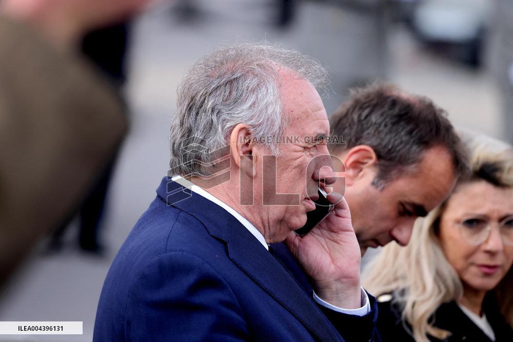 President Macron At Tomb Of The Unknown Soldier Ceremony - Paris