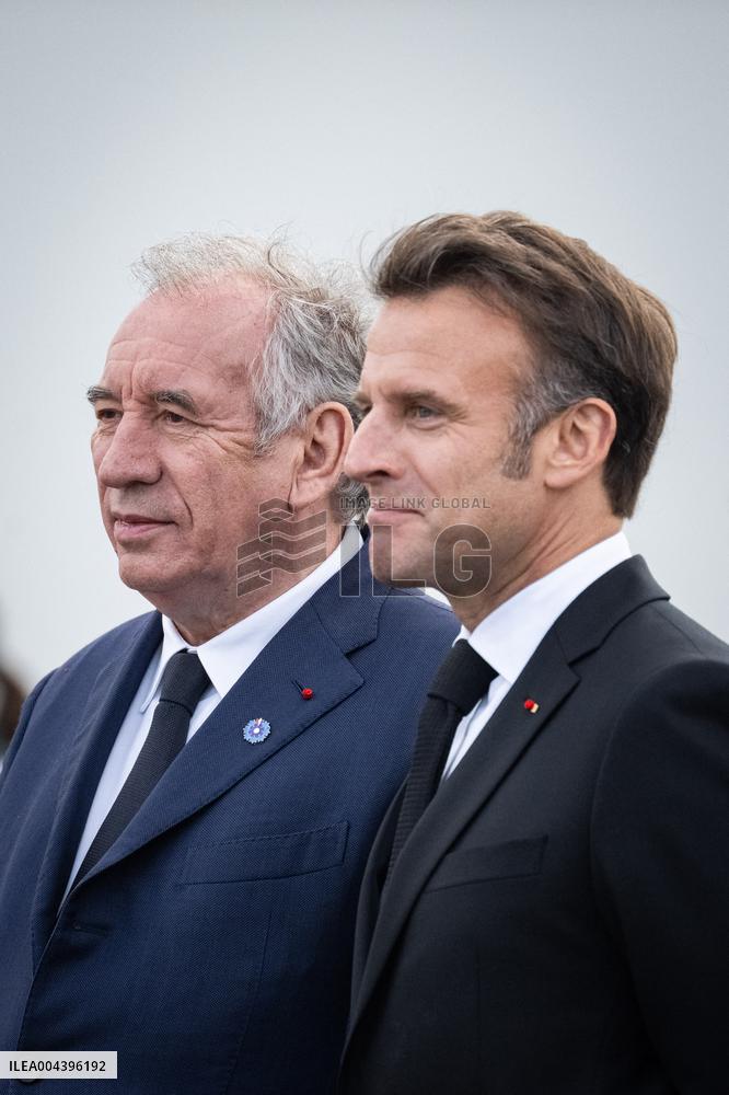 President Macron At Tomb Of The Unknown Soldier Ceremony - Paris