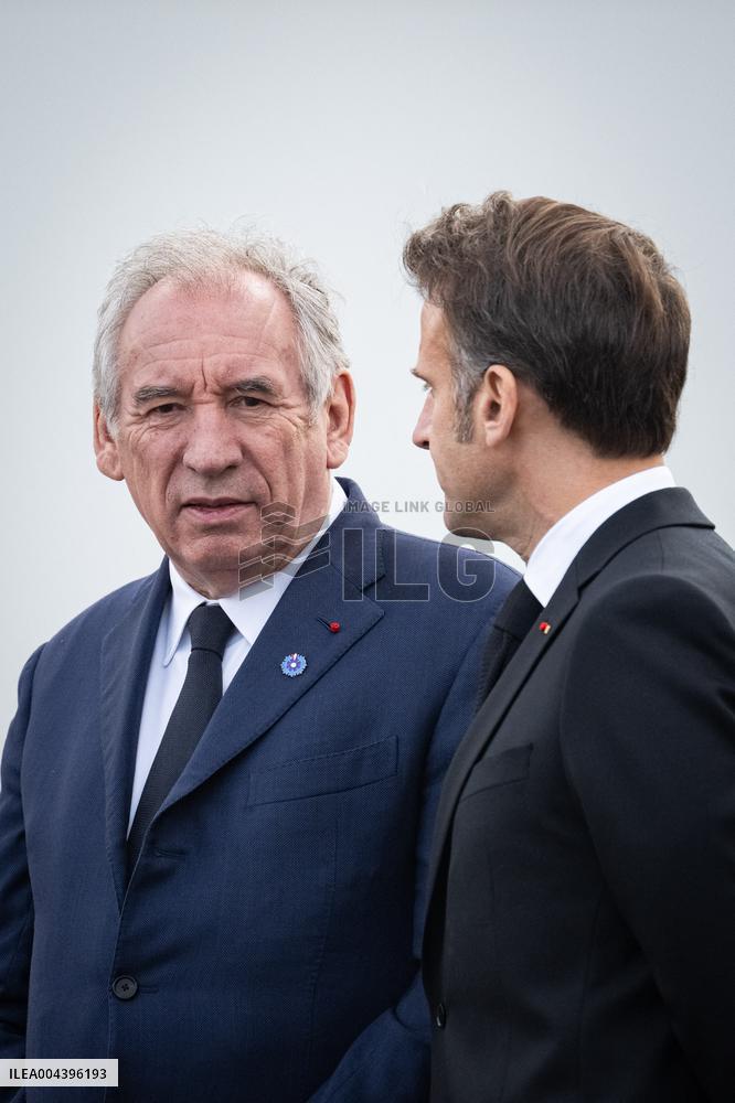 President Macron At Tomb Of The Unknown Soldier Ceremony - Paris