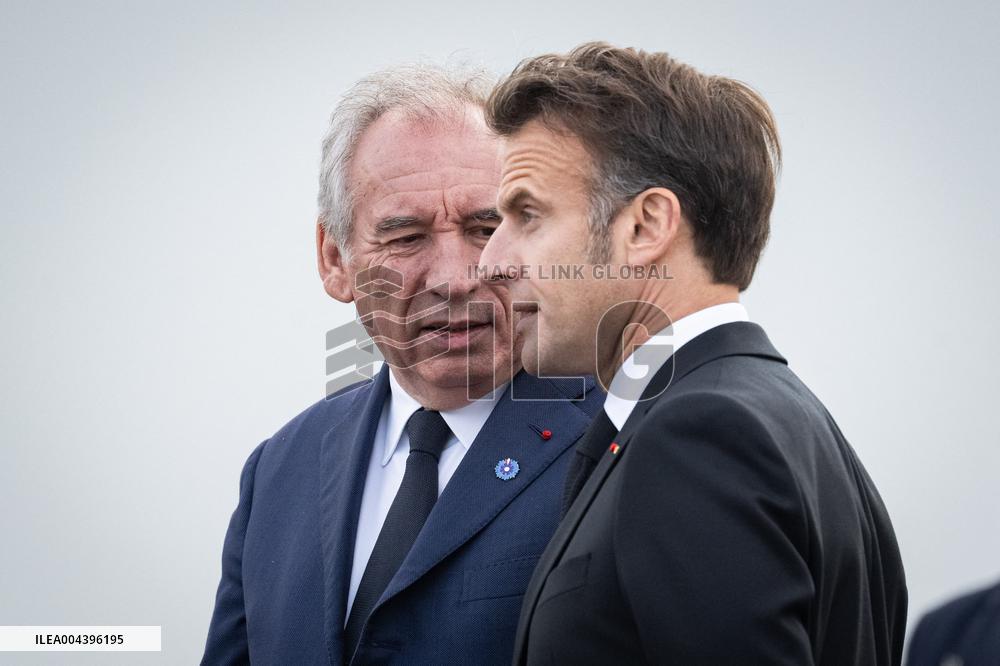 President Macron At Tomb Of The Unknown Soldier Ceremony - Paris
