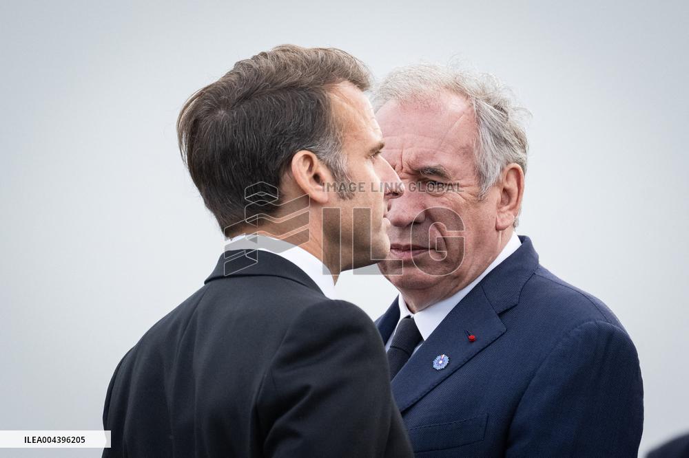 President Macron At Tomb Of The Unknown Soldier Ceremony - Paris