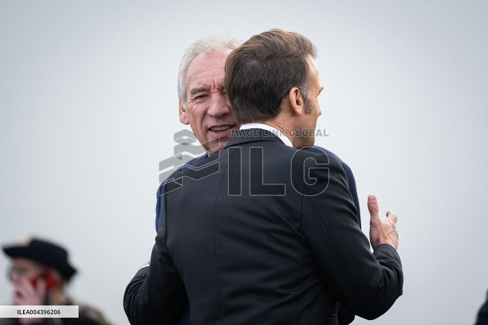 President Macron At Tomb Of The Unknown Soldier Ceremony - Paris