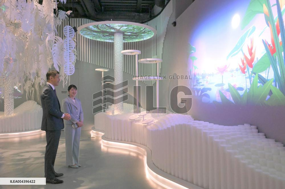 Princess Aiko visits Osaka expo