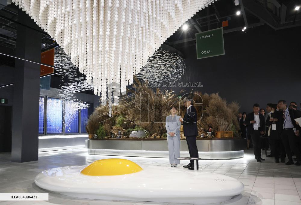 Princess Aiko visits Osaka expo