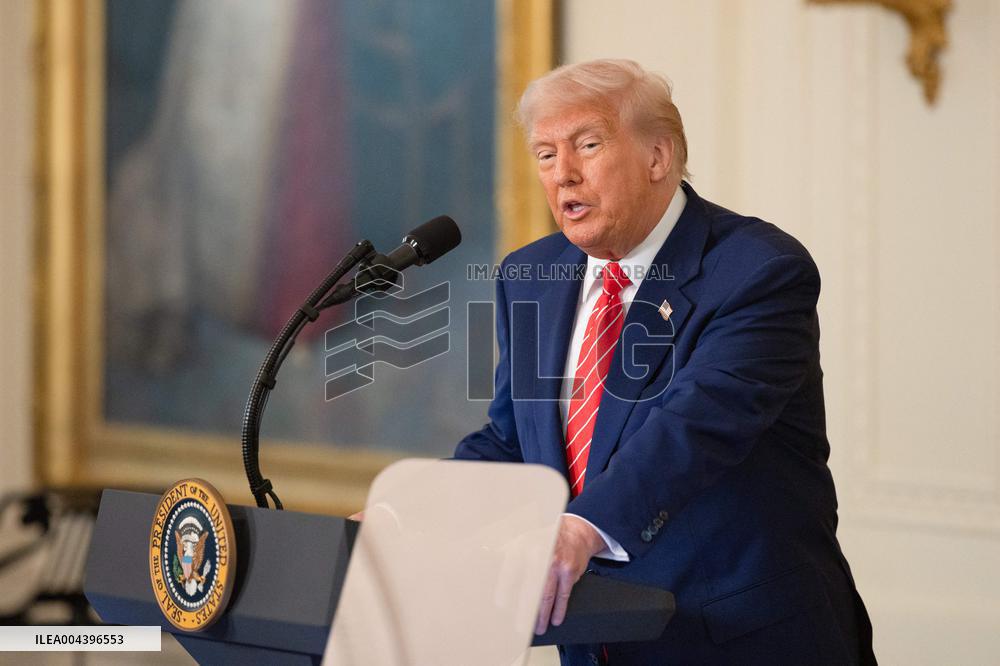 President Trump Celebrates Military Mothers - Washington