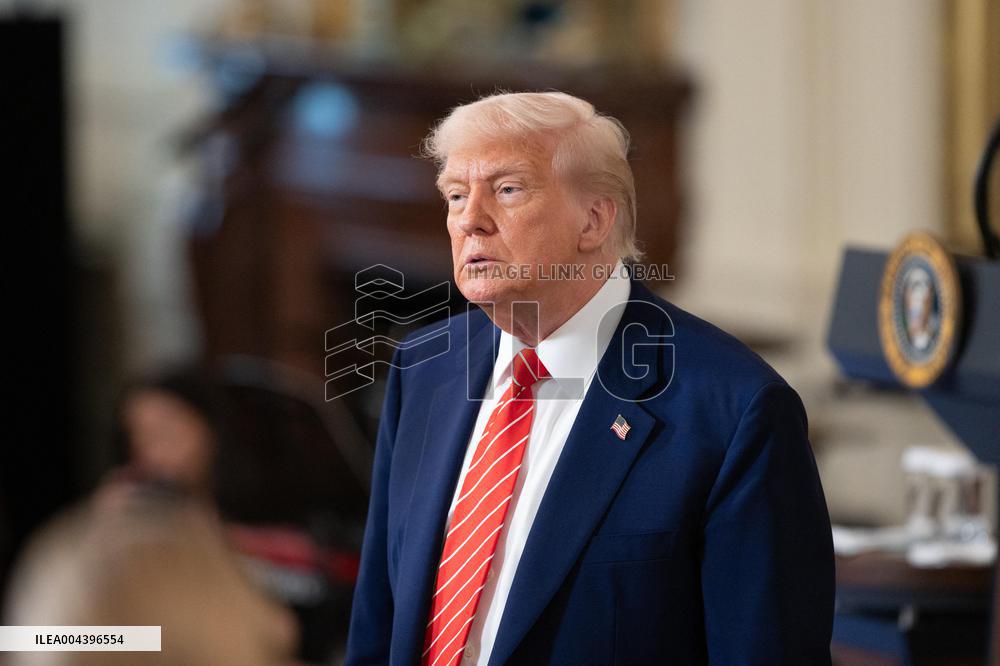 President Trump Celebrates Military Mothers - Washington