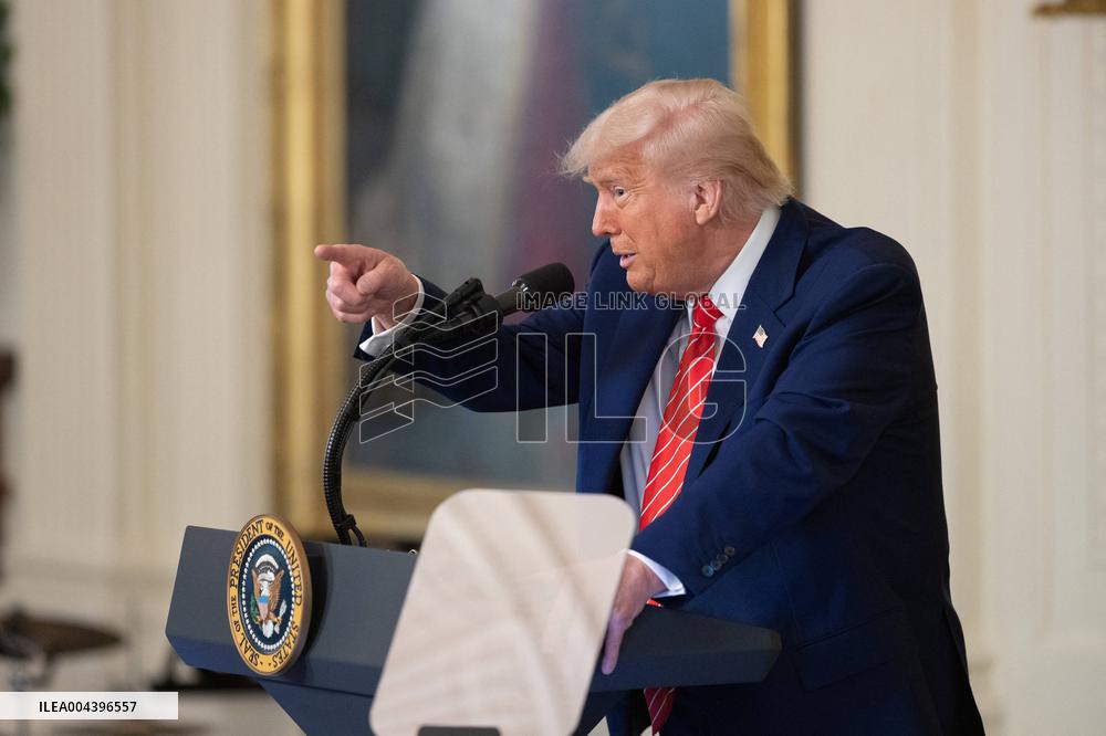 President Trump Celebrates Military Mothers - Washington