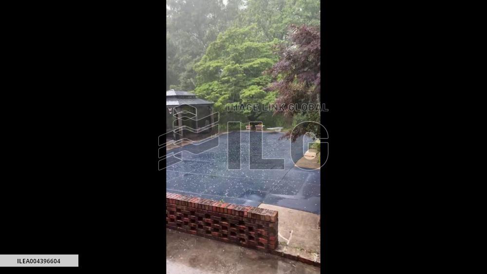 US: Tennessee Battered by Intense Hail, Roads Covered 2