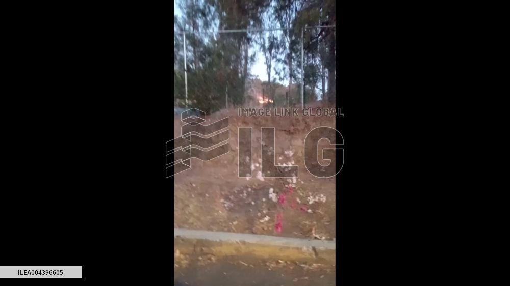 Mexico: Amalucan Hill Fire Triggers Major Emergency Response