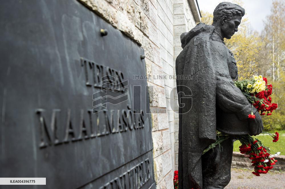 Russians celebrating "Victory Day"