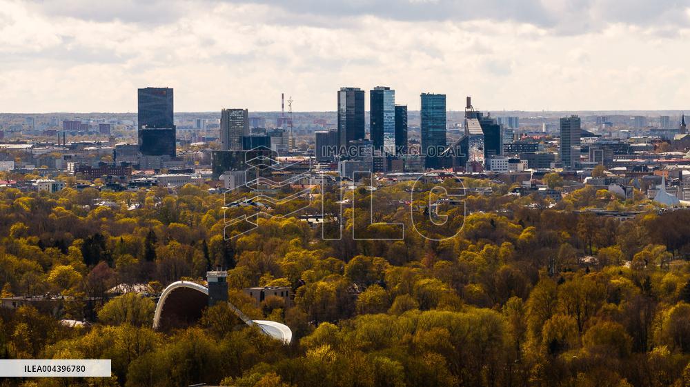 Skyline of Tallinn