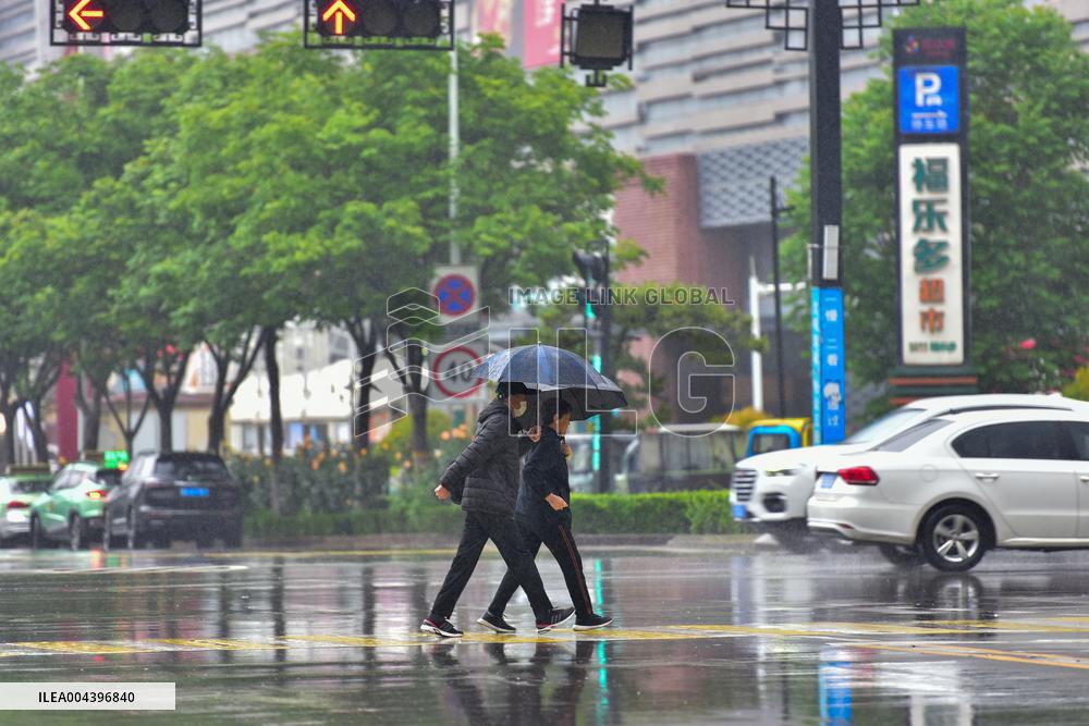 Heavy Rain Hit Qingzhou