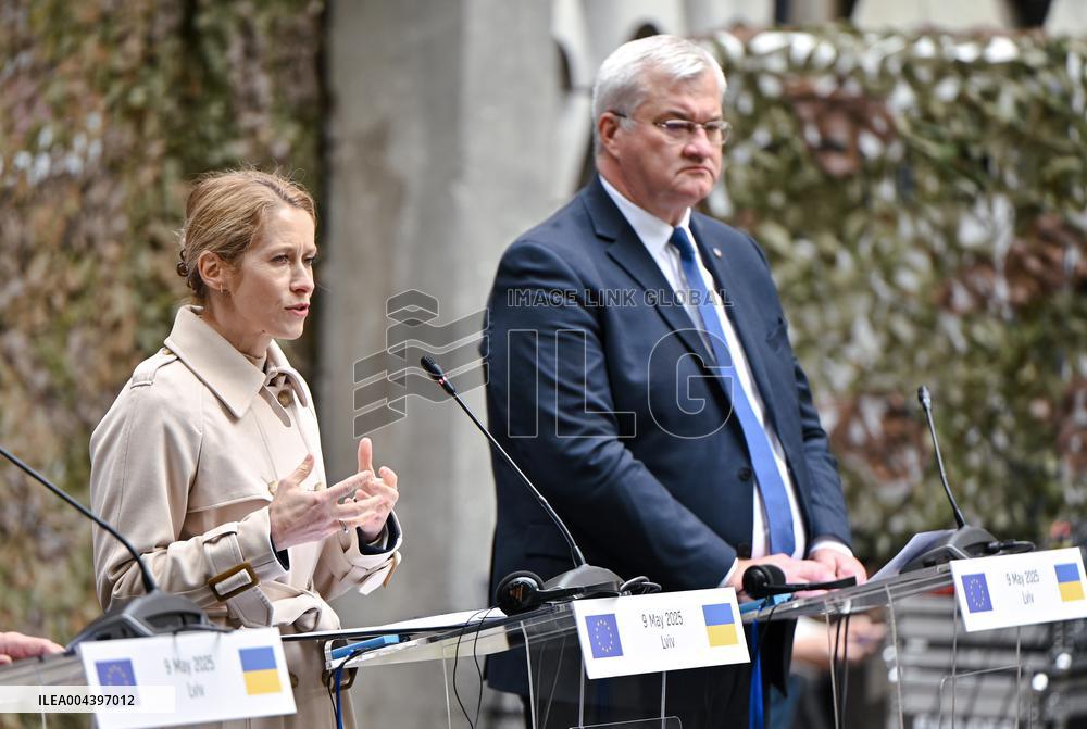 Deal on 2nd tranche of profits from frozen Russian assets for Ukraine inked in Lviv