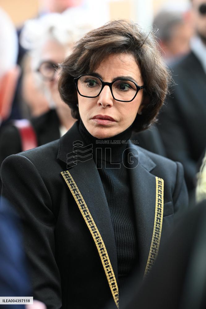 Rachida Dati Visits International Architecture Exhibition - Venise