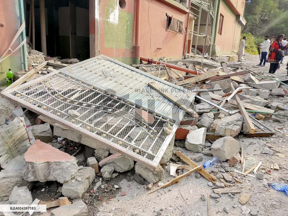 Mosque Destroyed By Indian Strike - Pakistan