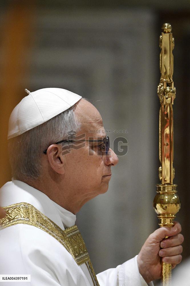 Pope Leo XIV Leads Mass with Cardinals at Sistine Chapel - Vatican