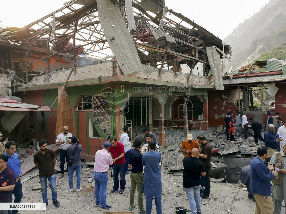 Mosque Destroyed By Indian Strike - Pakistan