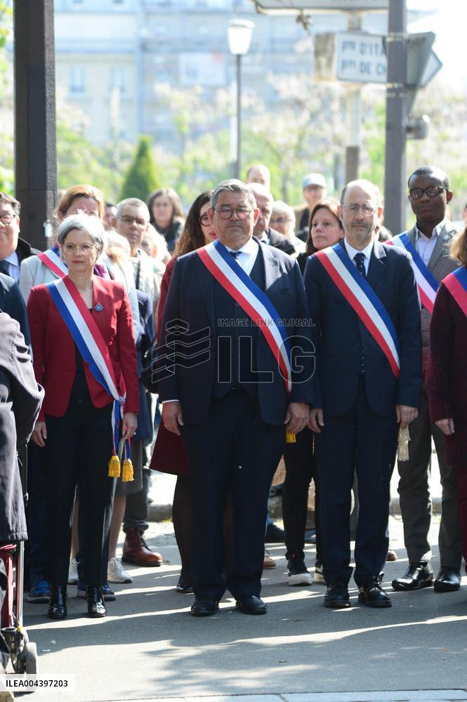 80th Anniversary of Paris Liberation Commemorated in Ceremony - Paris