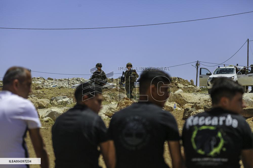 Friday Prayers Near Hebron - West Bank