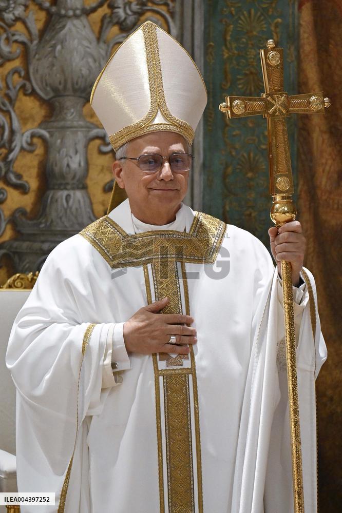 Pope Leo XIV Leads His First Mass At Sistine Chapel - Vatican