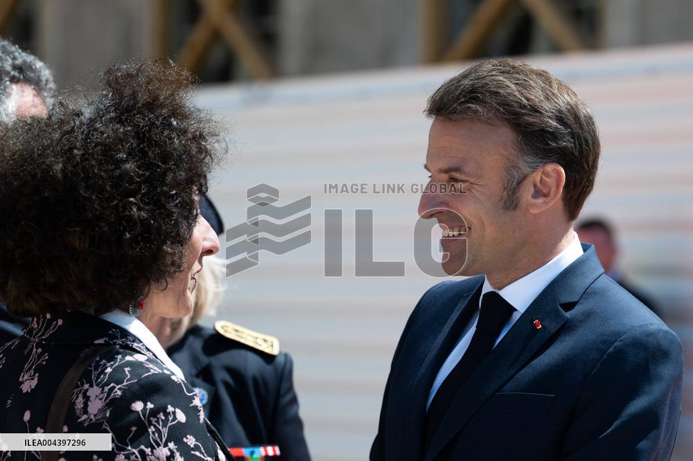 Emmanuel Macron Meets Donald Tusk - Nancy