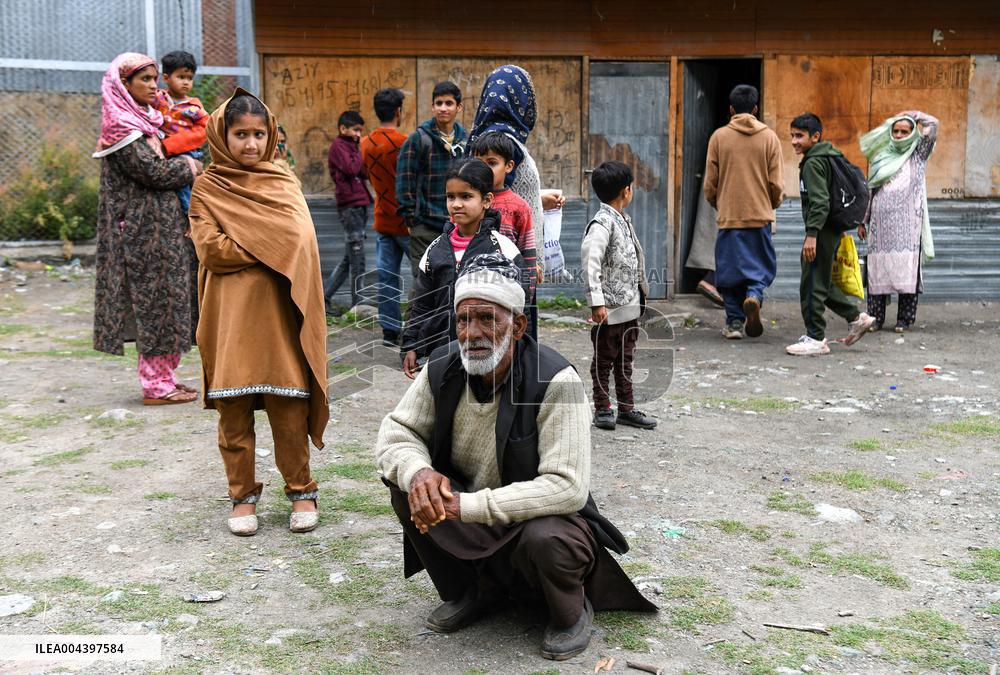 People Flee and Mourn After Border Strikes - Kashmir