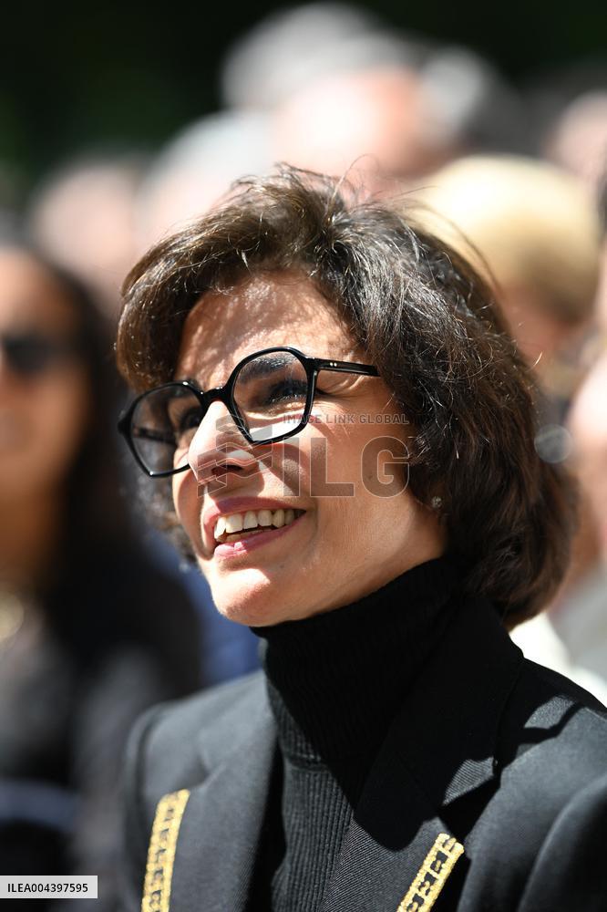 Rachida Dati Visits International Architecture Exhibition - Venise