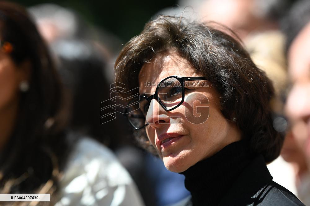 Rachida Dati Visits International Architecture Exhibition - Venise