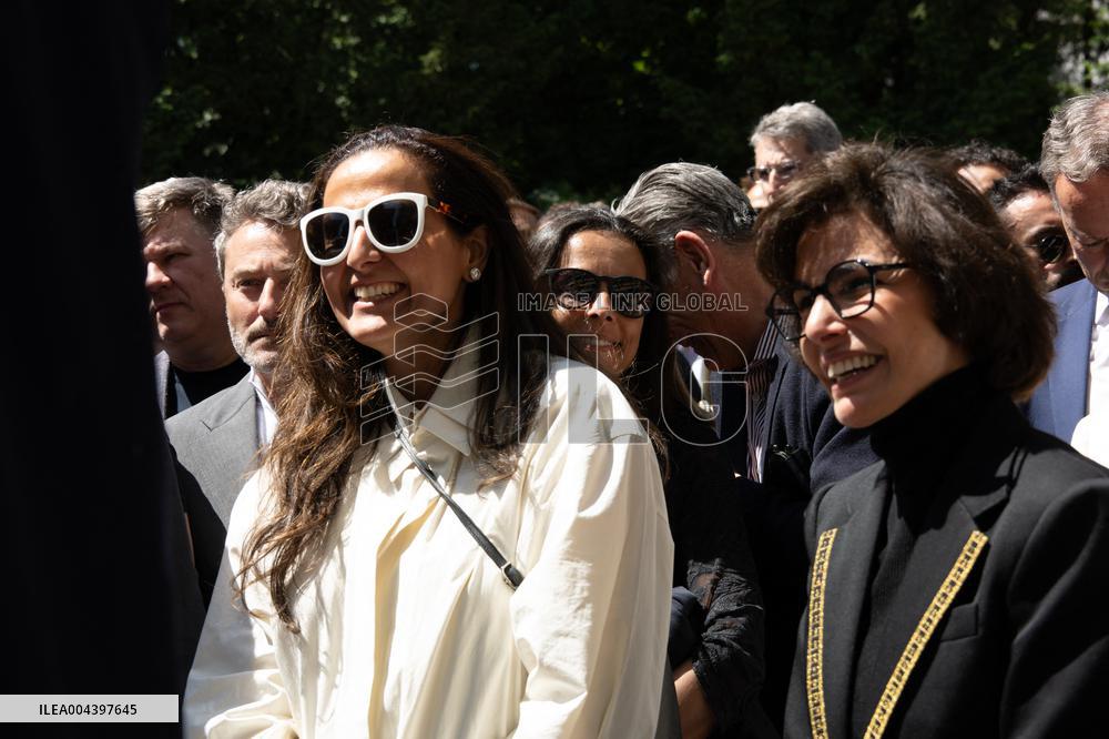 Rachida Dati Visits International Architecture Exhibition - Venise