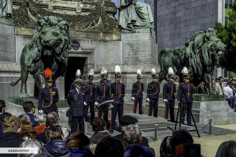 80th V Day Commemoration - Brussels