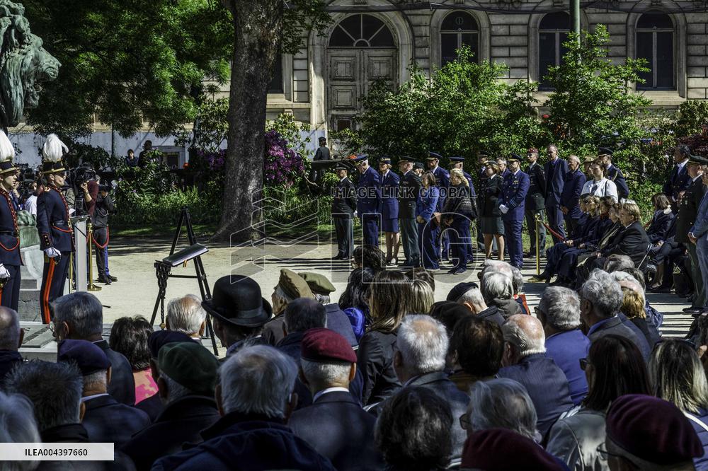 80th V Day Commemoration - Brussels