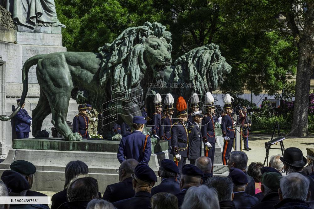 80th V Day Commemoration - Brussels
